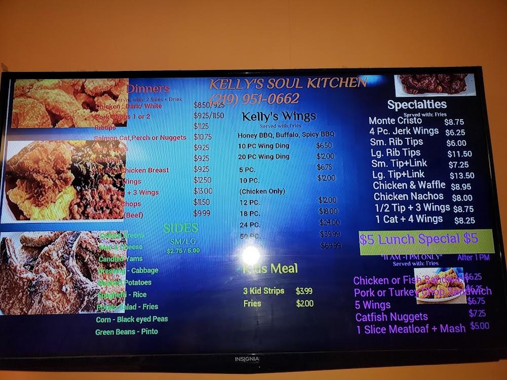 Kelly's Soul Kitchen Menu image 1